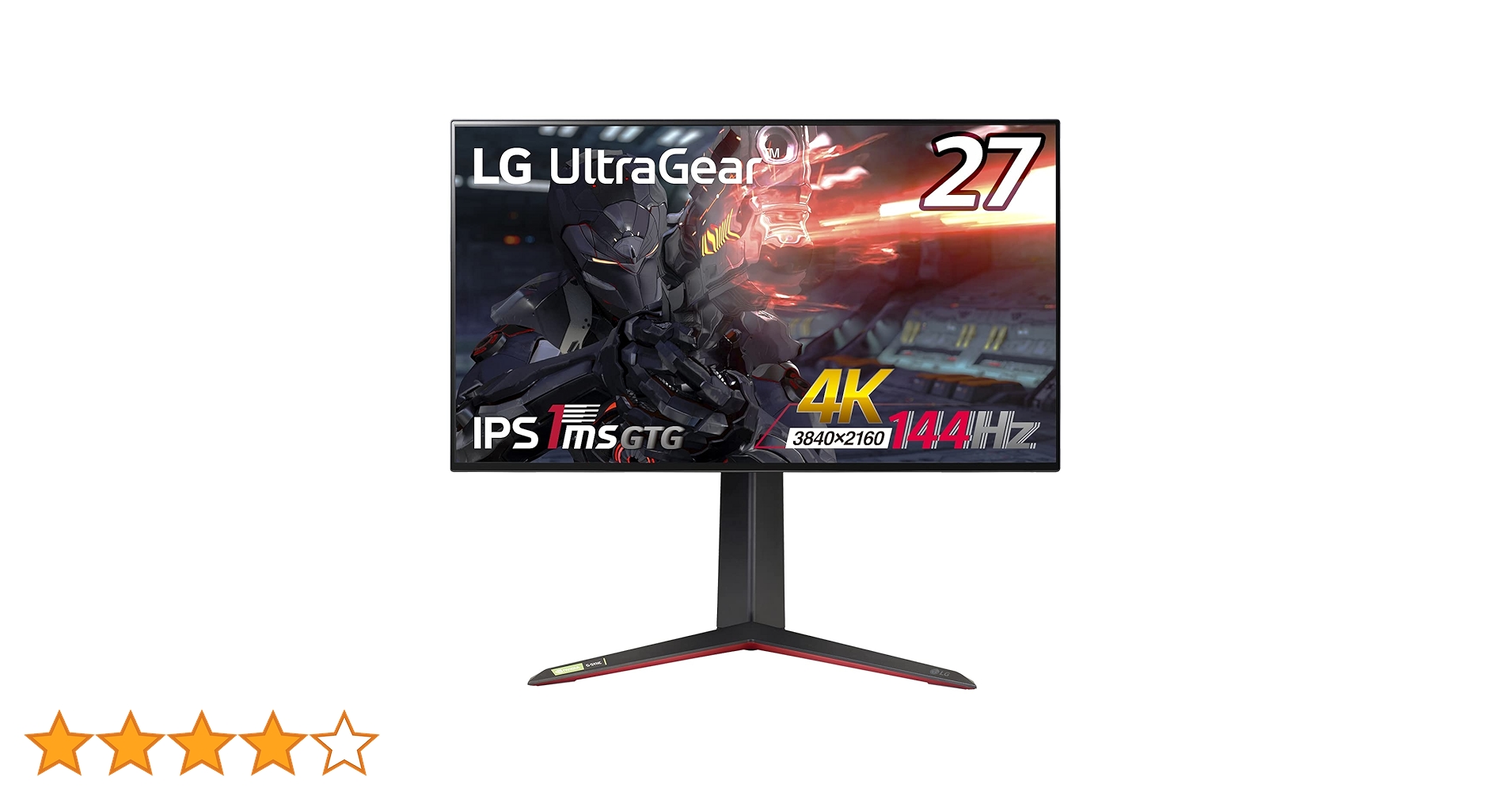 LG UltraGear 27GP950-B 4k ゲーミングモニター　動作良好 27-inch UltraGear Gaming Monitor - 27GN950-B | LG USA